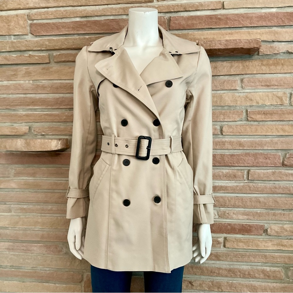 Carolina Belle Montreal Double Breasted Trench Coat